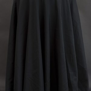 Bar Leaner with Round Black Table cloth
