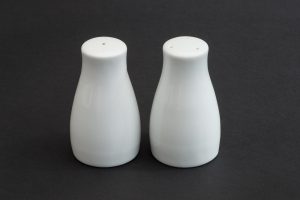 White Salt and Pepper Shaker