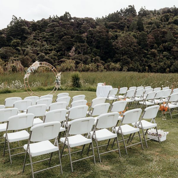 Foldout Chairs White