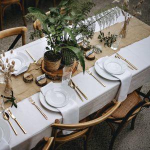 Hessian Table Runners